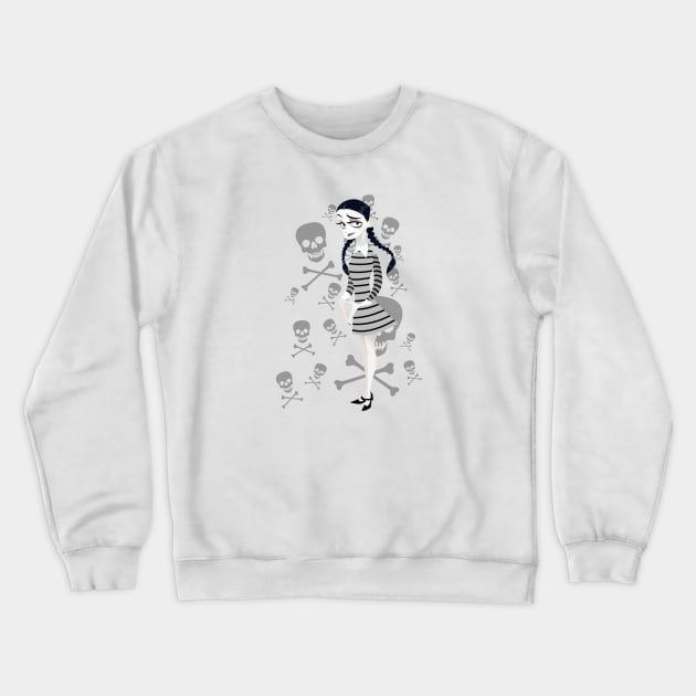 Wednesday Addams Crewneck Sweatshirt by ColeDrawsStuff